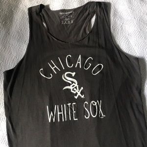 Gray Chicago White Sox tank